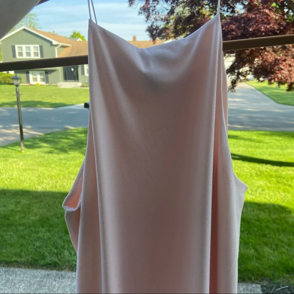 F21 DRESS ✨STUNNING✨ Light Pink Sleeveless - Picture 9 of 12
